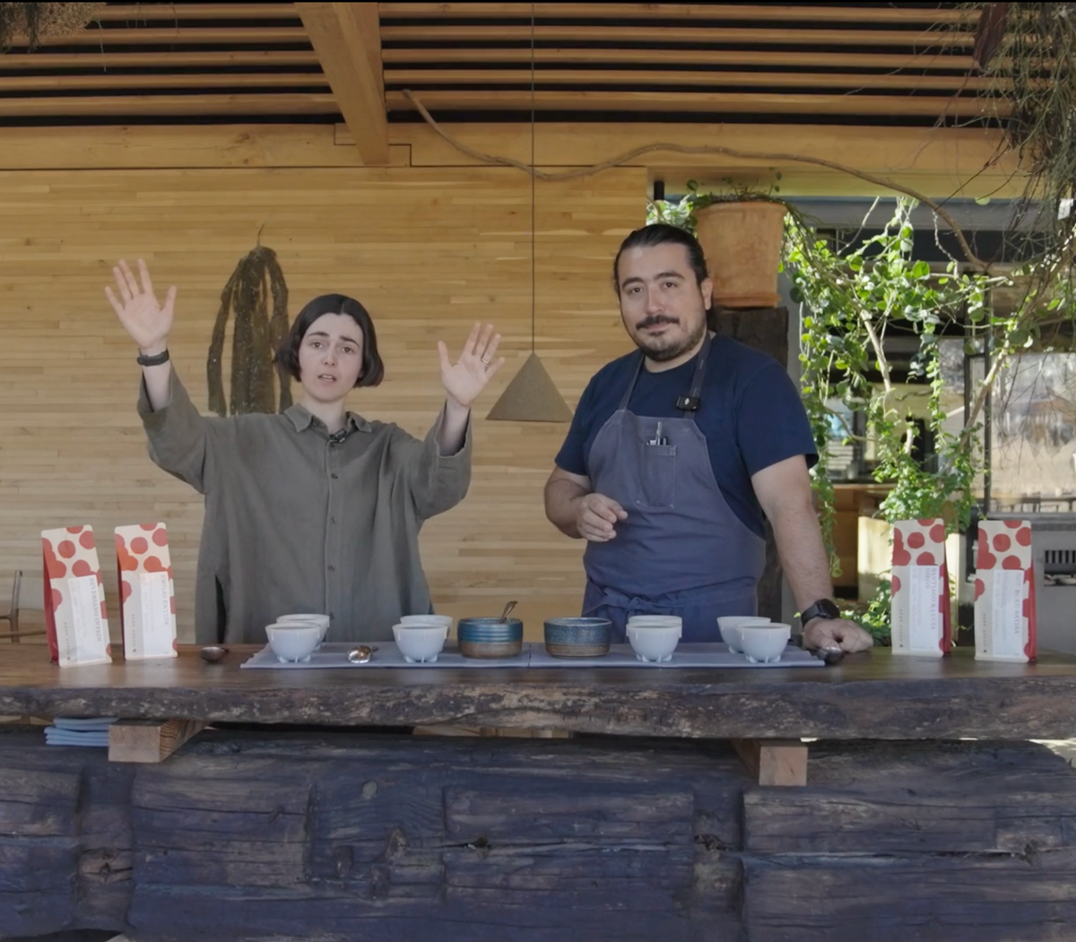 Tasting with Pablo