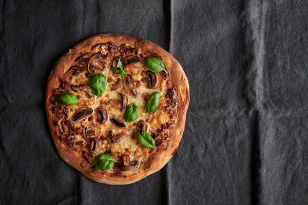 Smoked Mushroom Garum Pizza