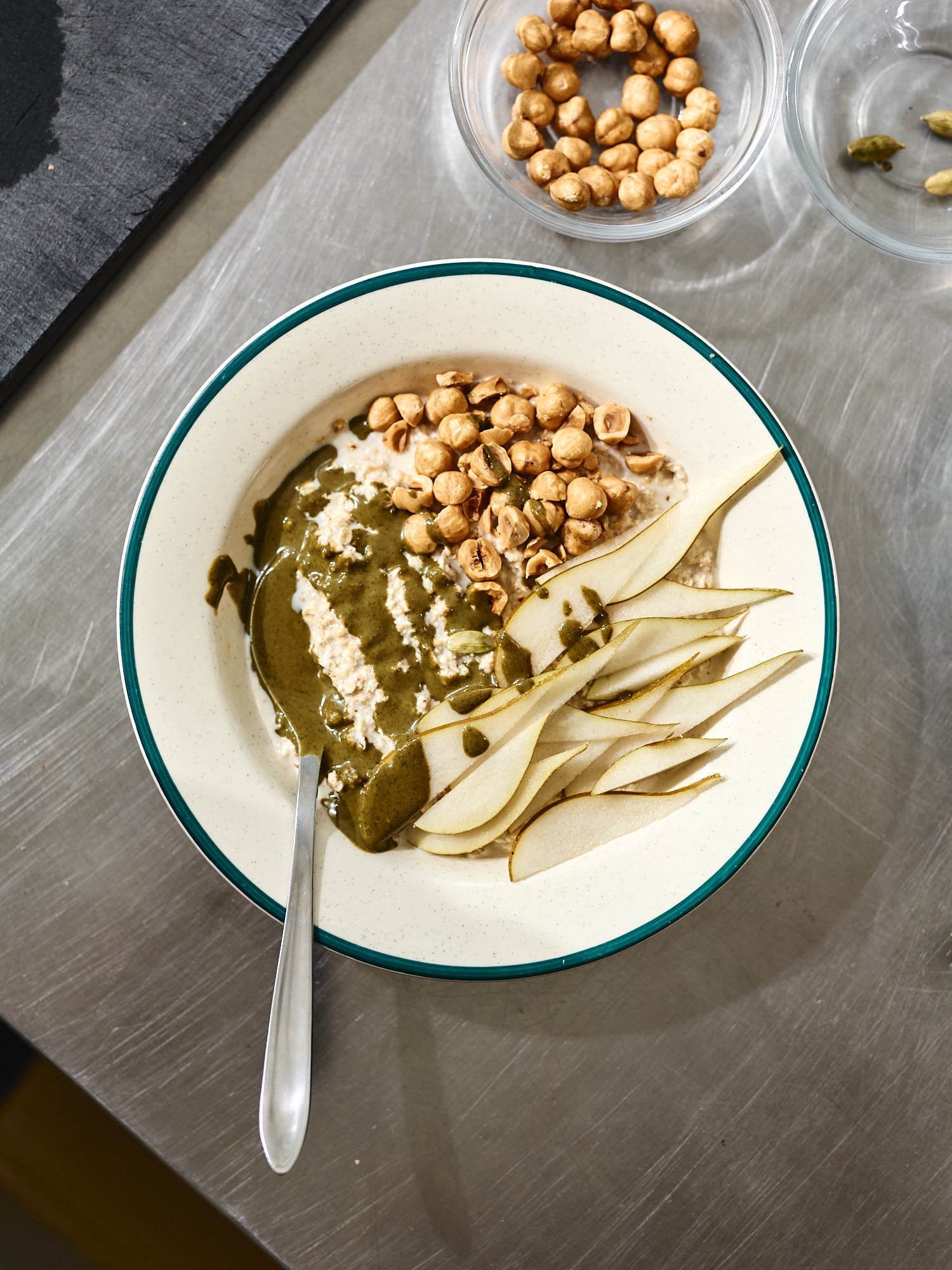 Oatmeal and Pumpkin Seed Praline