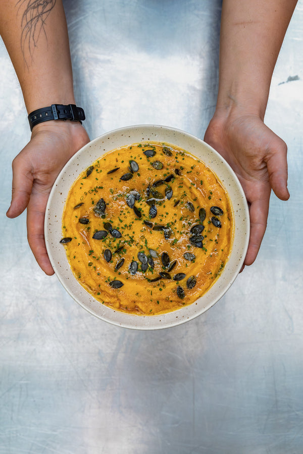 Potato and Pumpkin Purée