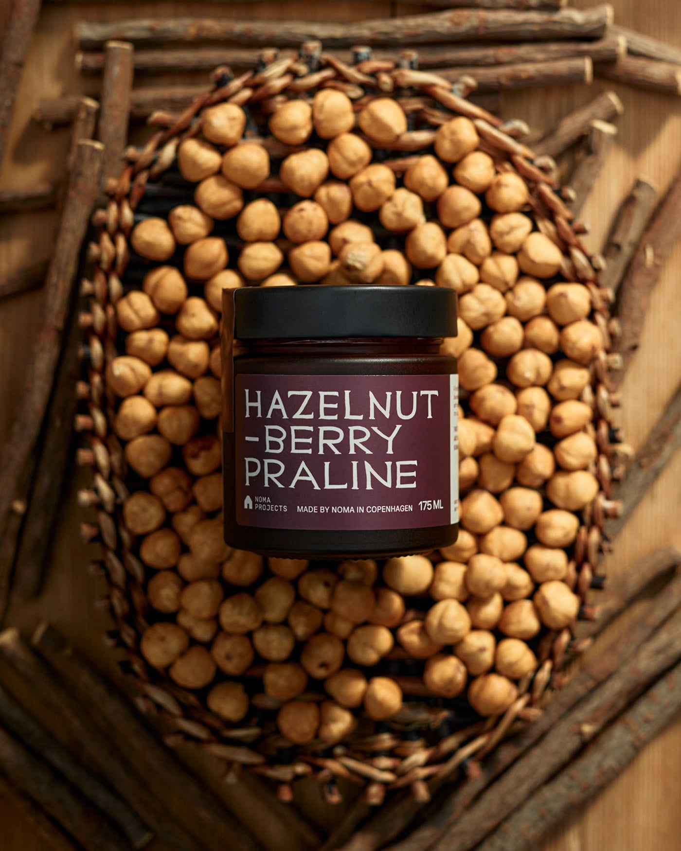 Hazelnut Berry Praline
