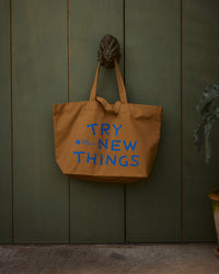 Try New Things Market Bag