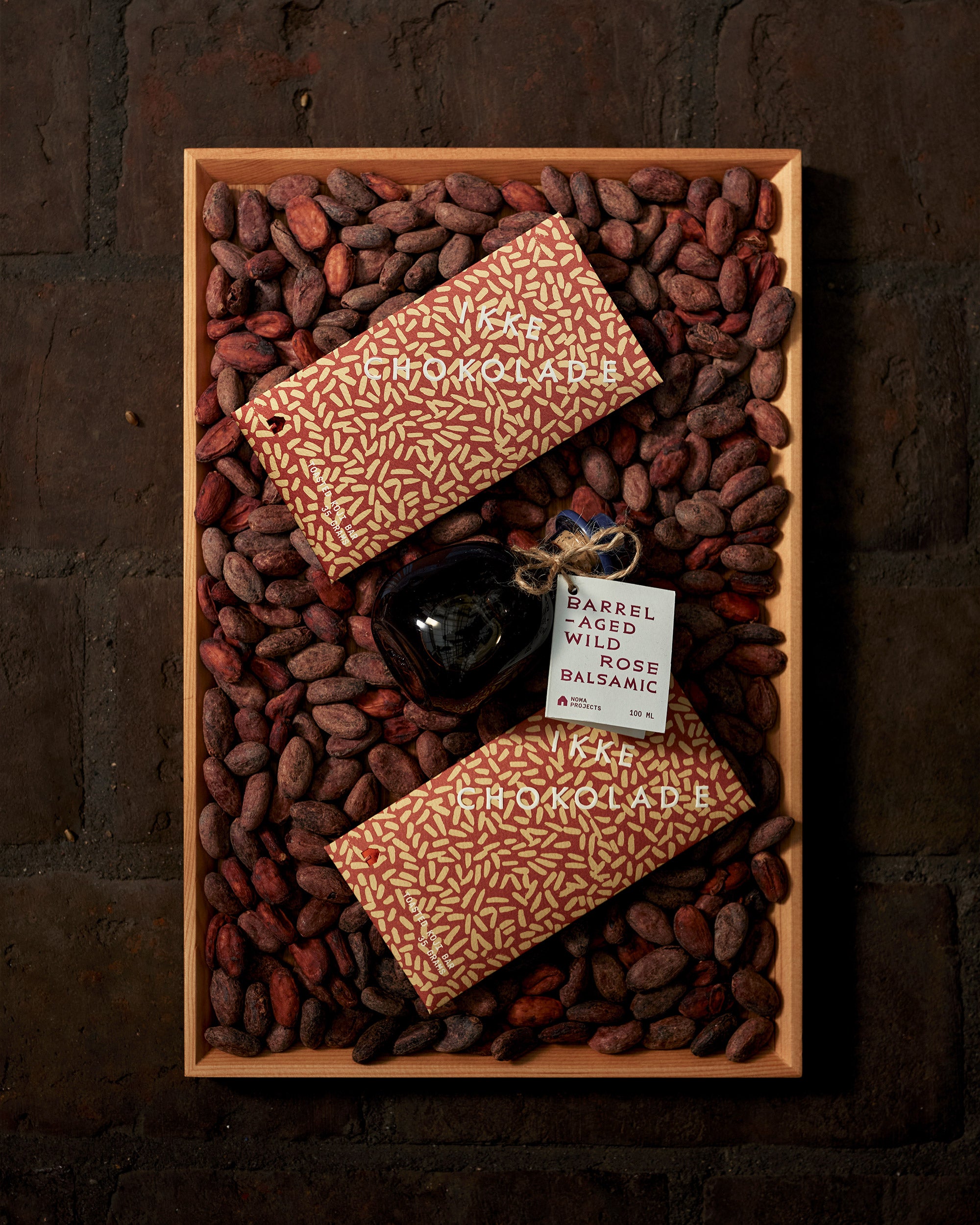 Rose Balsamic & Ikke Chokolade Set