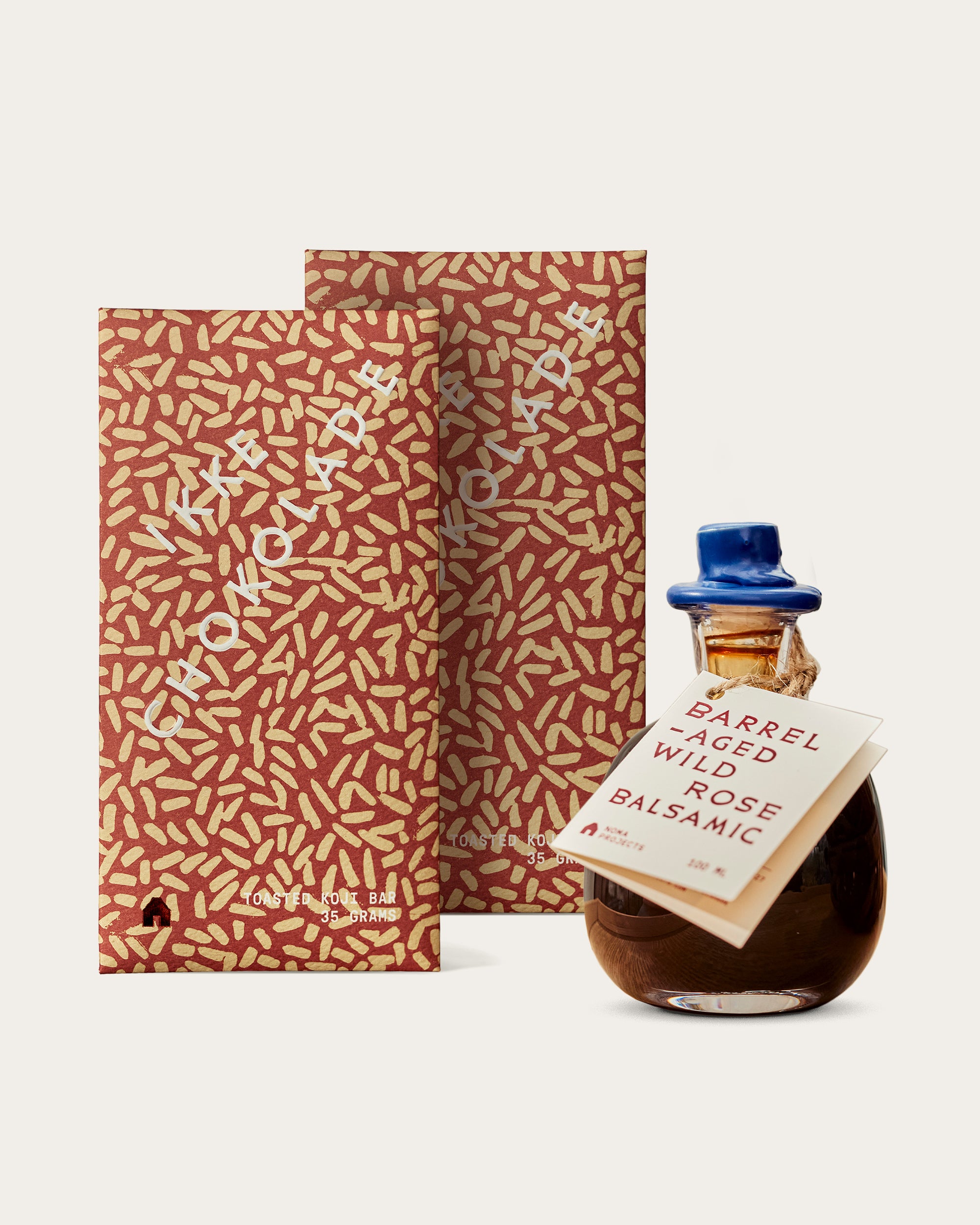 Rose Balsamic & Ikke Chokolade Set · Noma Projects
