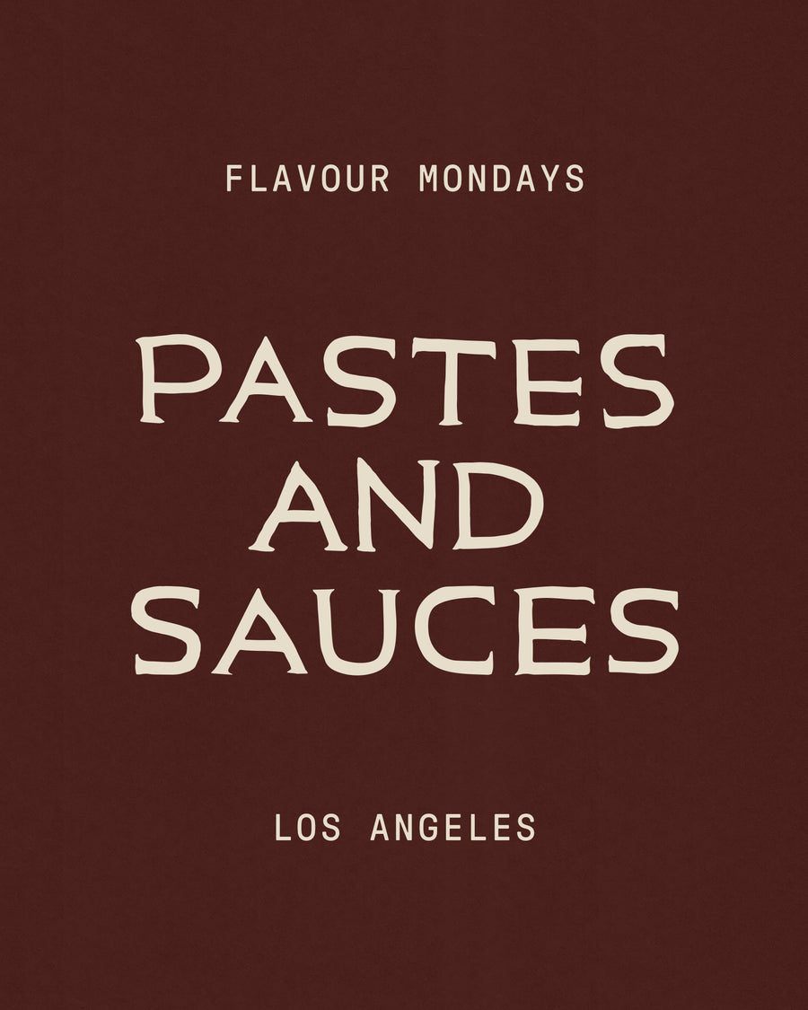 Flavour Mondays: Pastes & Sauces